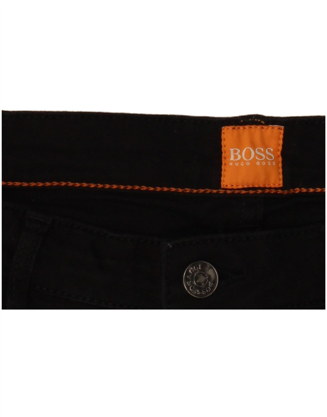 Hugo Boss Dame J20 Mid Rise Slim Jeans W30 L31 Sort