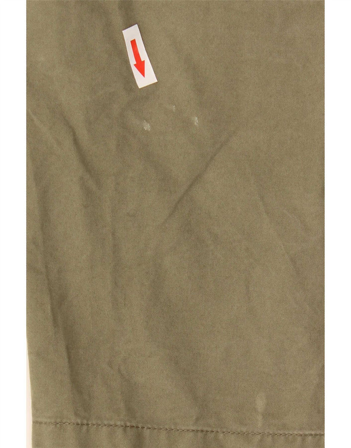 Marks & Spencer Herre Chino Shorts W38 XL Grøn Bomuld