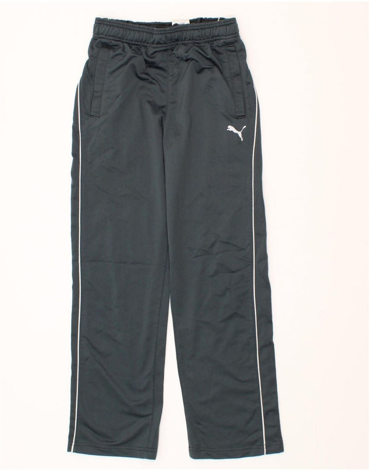 ADIDAS Boys Tracksuit Trousers 10-11 Years Medium Grey Polyester Vintage Adidas and Second-Hand Adidas from Messina Hembry 