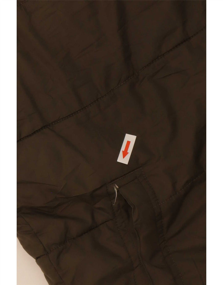 Gap Herre Polstret Gilet UK 38 Medium Khaki Polyester