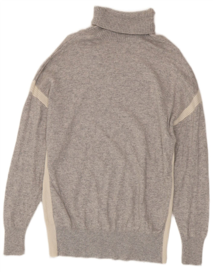 Reiss Herre Rullehals sweater Medium Grå Colourblock Uld