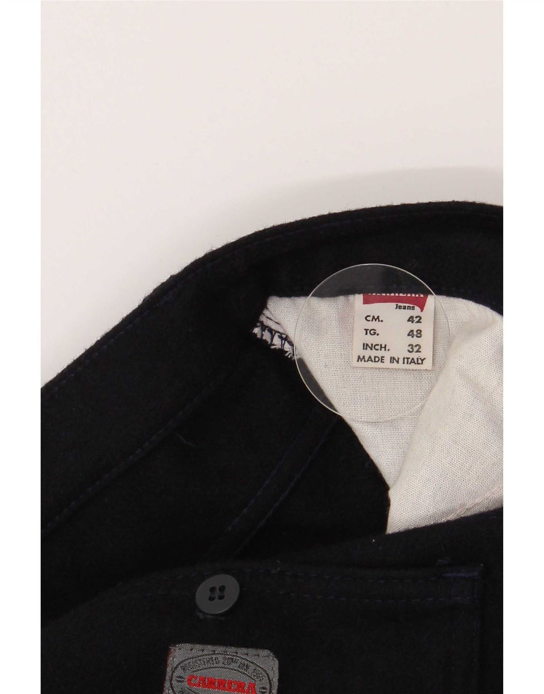 Carrera Straight Casual Bukser til mænd W32 L30 Marineblå Uld