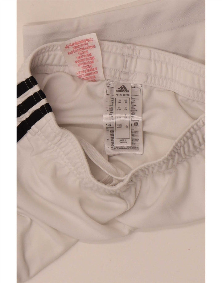 Adidas Boys Juventus Sportshorts 7-8 År Hvid Polyester