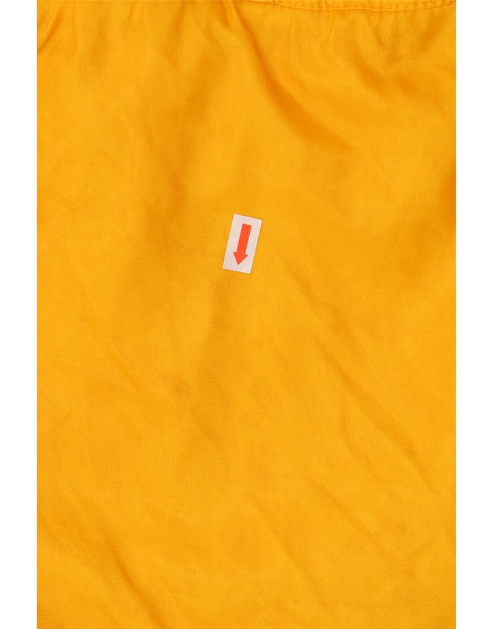 ACTIVE Regnjakke med hætte til mænd UK 38 Medium Gul Polyamid