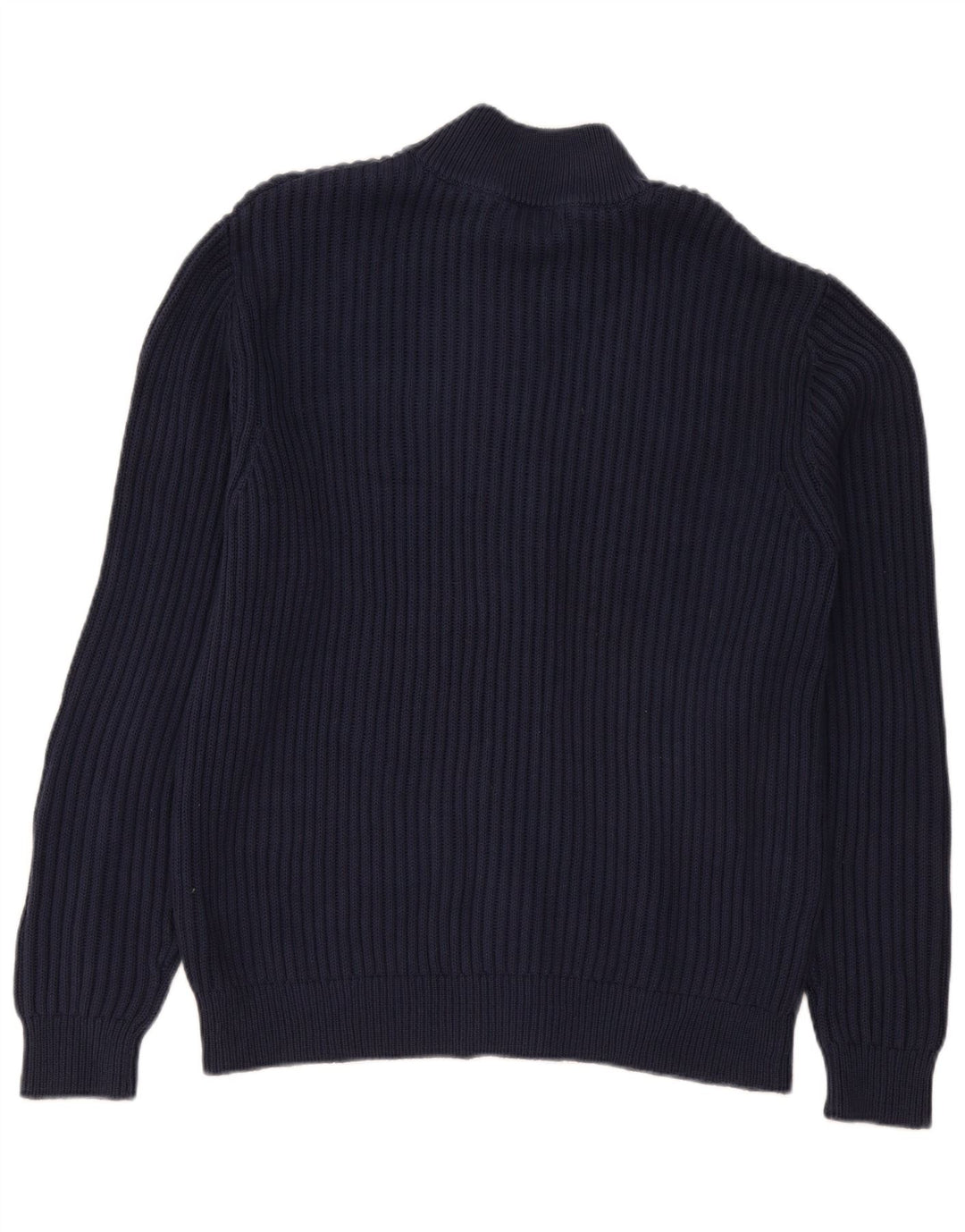L.L.Bean Herre cardigan sweater Stor marineblå bomuld