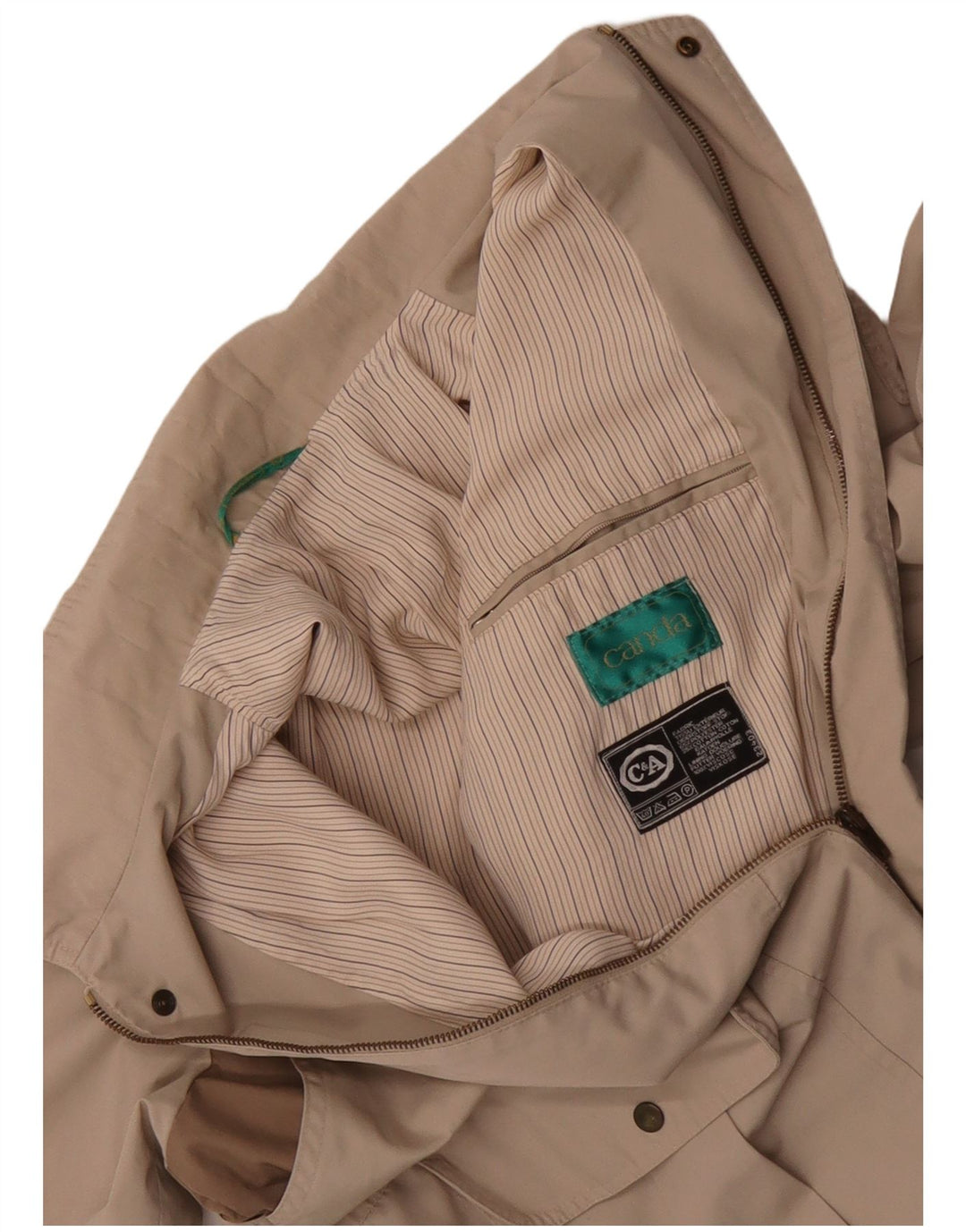 CANDA Herre Utility Jacket UK 42 XL Beige Polyester