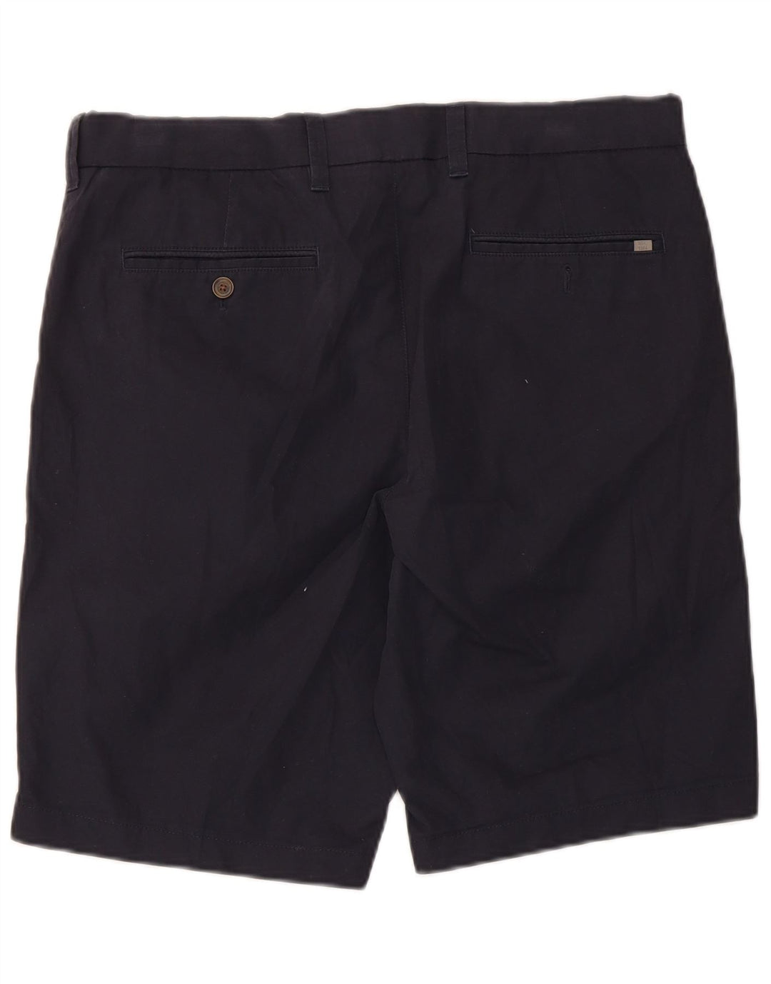 Marks & Spencer Herre Chino Shorts W34 Large Navy Blue Bomuld