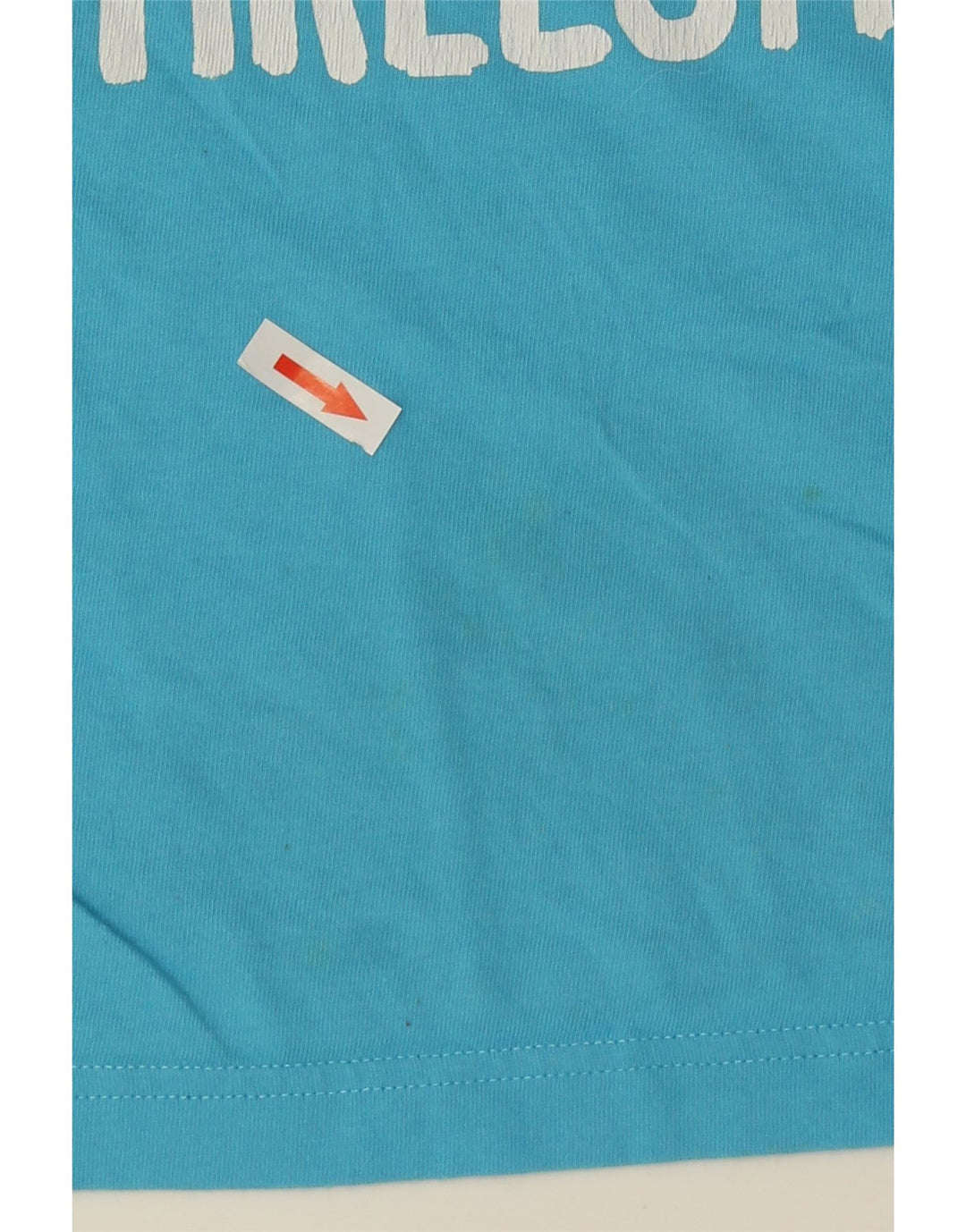 Adidas Grafisk T-shirt top til mænd mellemblå