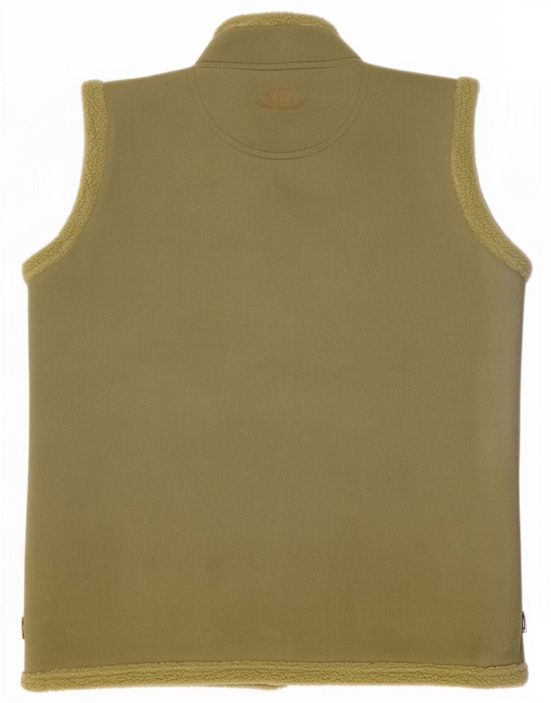 Clever Shepherd Womens Sherpa Gilet UK 14/16 Medium Khaki Polyester