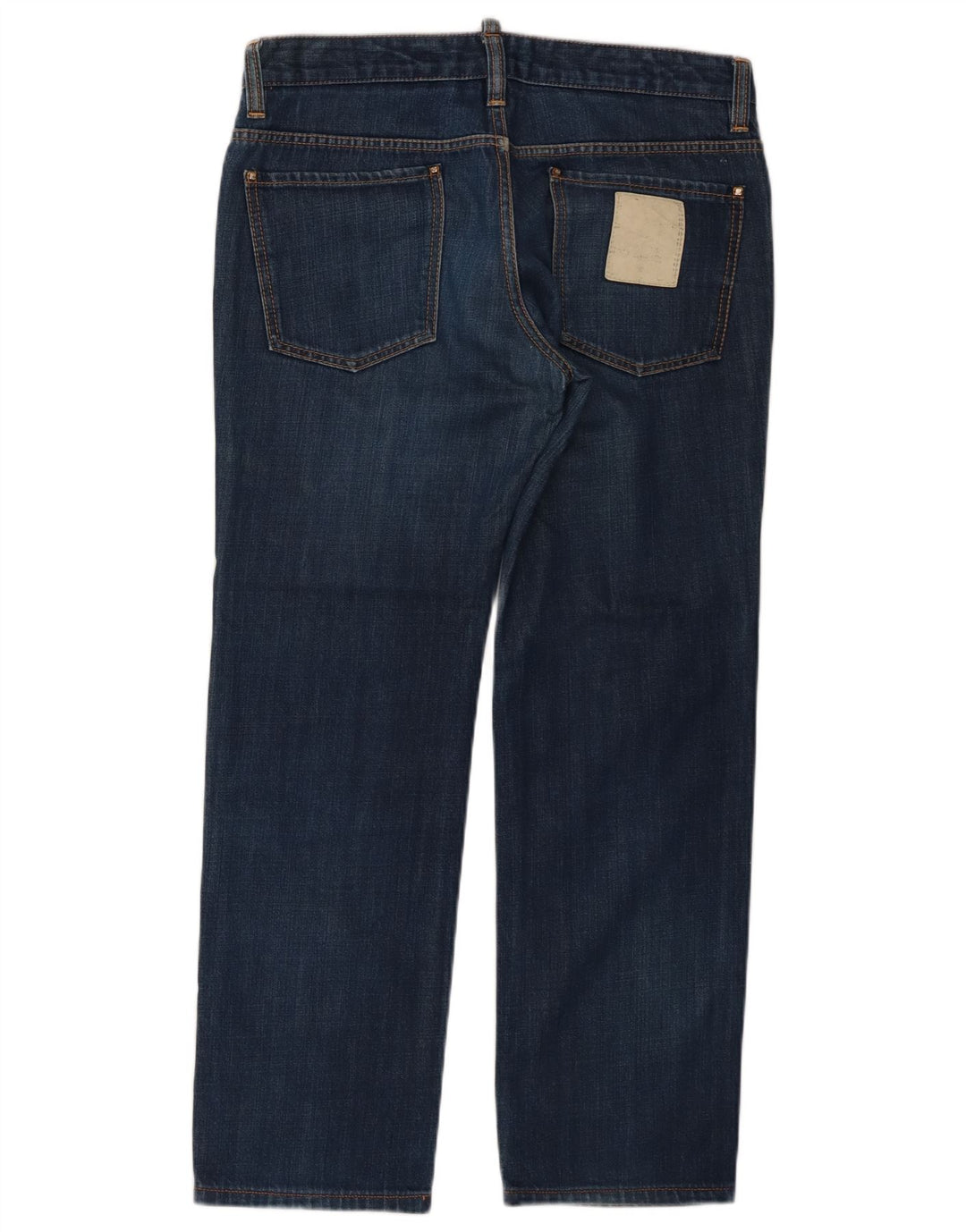 Dsquared2 Herre Straight Jeans IT 48 Medium W34 L29 Blå Bomuld
