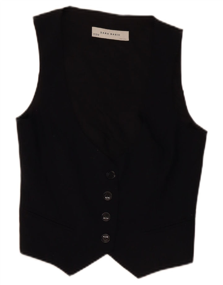 Zara Damevest UK 6 XS Sort Polyester