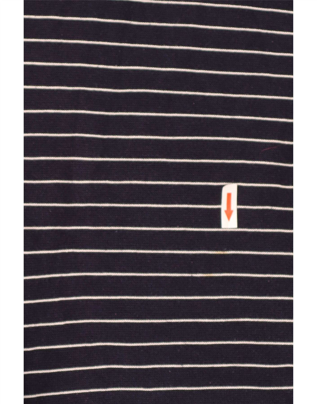 Lacoste Herre V-hals trøjetrøje størrelse 4 Medium Navyblå stribet