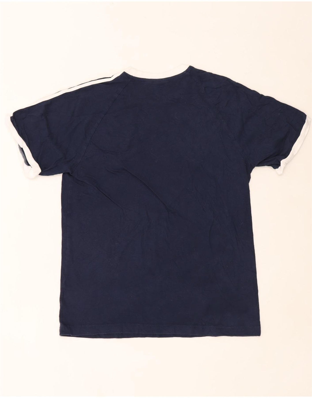 Adidas Herre T-Shirt Top Stor Marineblå Bomuld
