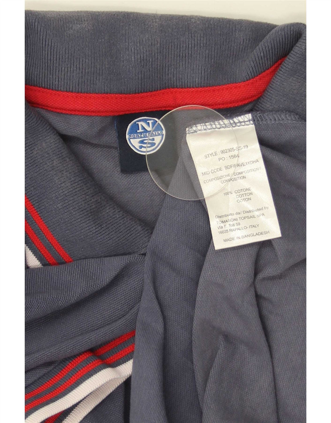North Sails Herre poloshirt Stor marineblå bomuld
