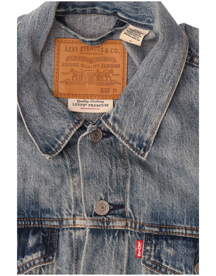 Levi's Herre denimjakke UK 38 Medium Blue Cotton