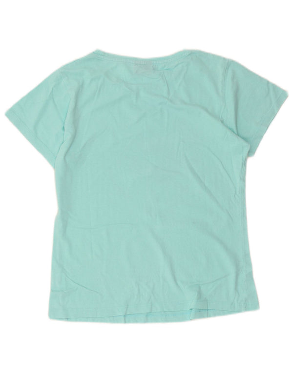 Lotto piger grafisk t-shirt top 13-14 år stor turkis bomuld