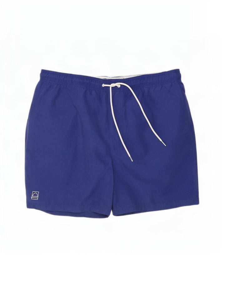 Marks & Spencer Badeshorts til mænd XL Blå Polyester