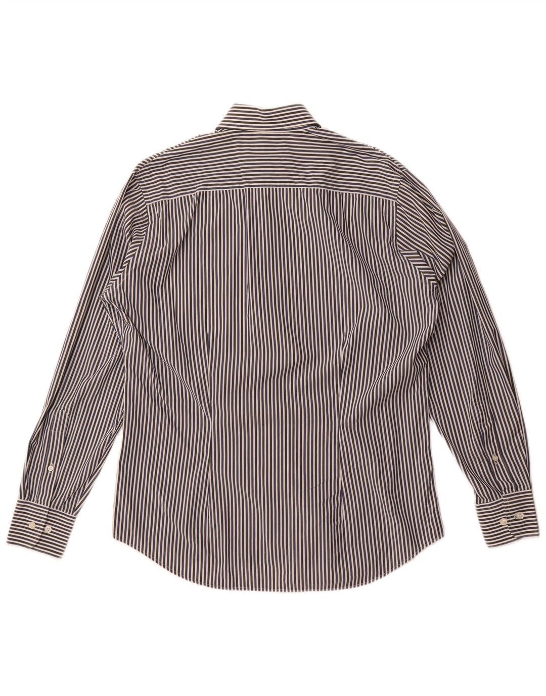 Fred Perry Herre Slim Fit skjorte Medium marineblå nålestribet bomuld