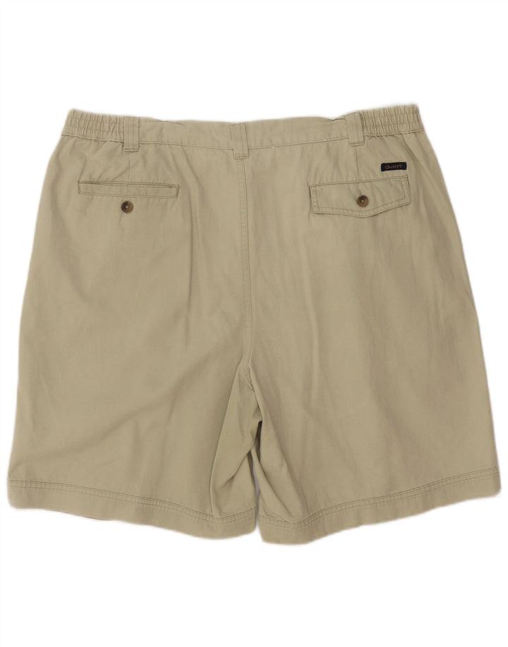 GANT Herre-Pegged Chino Shorts W38 XL Khaki Bomuld
