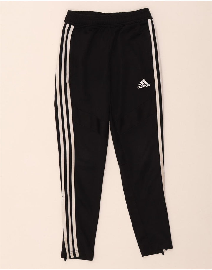 Adidas Boys Aeroready Tracksuit Bukser 9-10 år Sort polyester