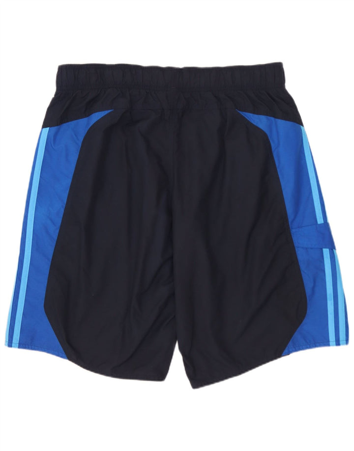 Adidas Herre Cargo svømmeshorts Medium Navy Blue Colourblock Nylon