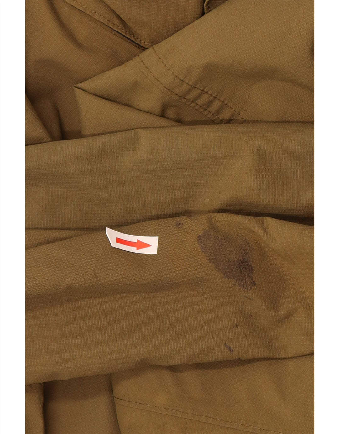 Timberland Regnjakke til mænd UK 40 Stor Khaki Nylon