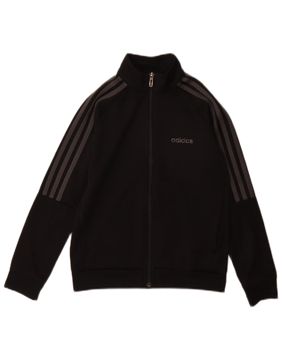Adidas Boys Aeroready Tracksuit Topjakke 11-12 år Sort