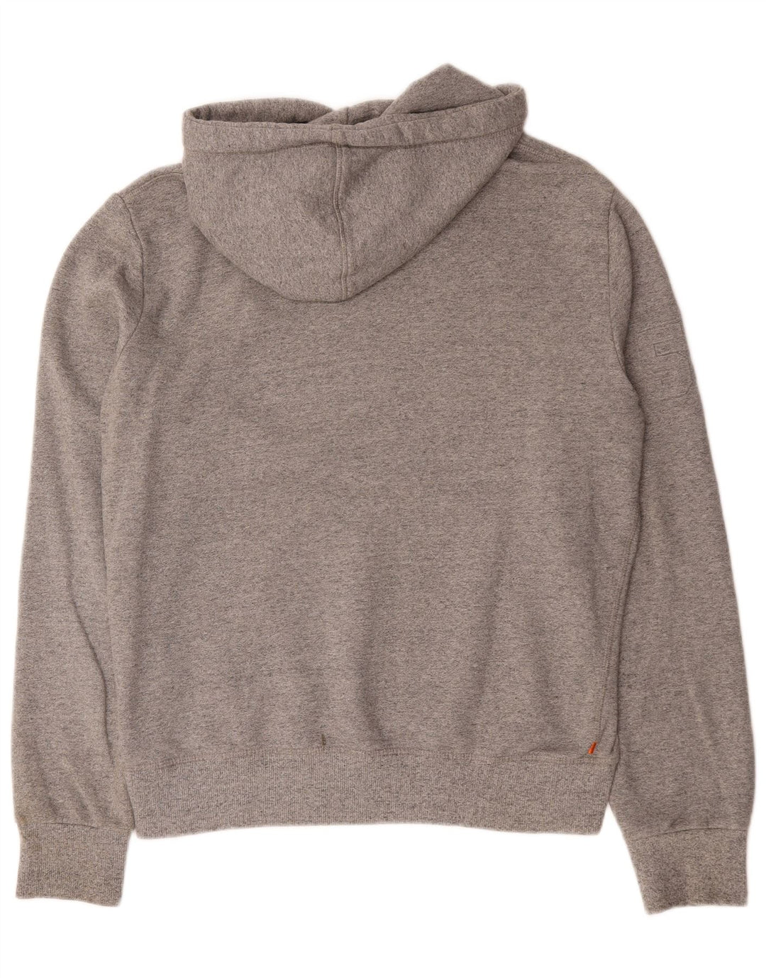 Superdry Grafisk hættetrøje til mænd, stor grå bomuld