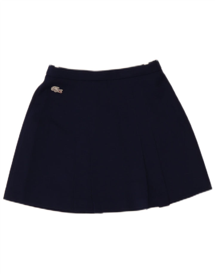 Lacoste Dame Mini Nederdel EU 38 Medium W24 Marineblå Polyester
