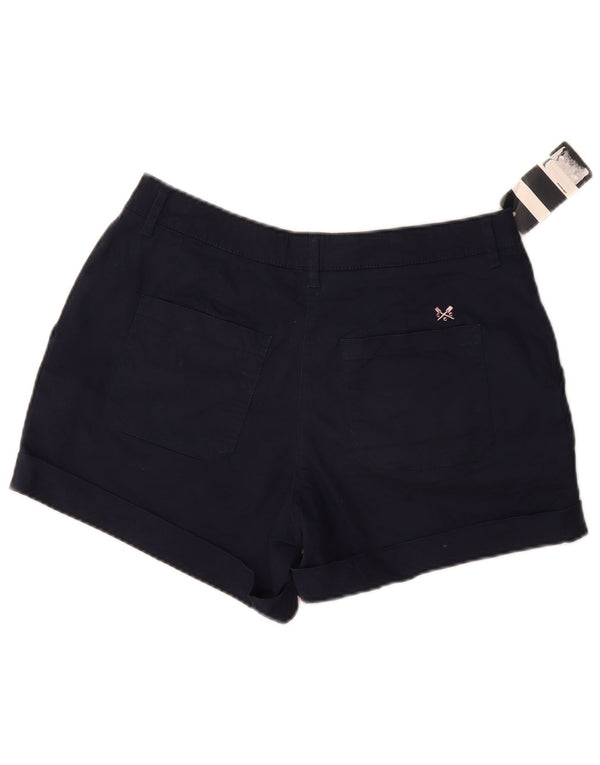 Besætningstøj Dame Chino Shorts UK 12 Medium W30 Marineblå Bomuld
