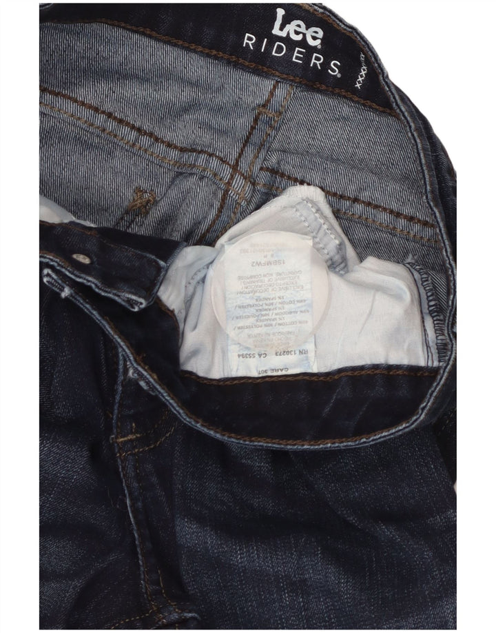 Lee Dame Mid Rise Bootcut Jeans US 8 Medium W30 L27 Marineblå Bomuld