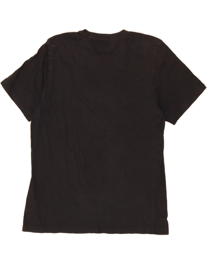 ADIDAS Mens T-Shirt Top Large Black Cotton Vintage Adidas and Second-Hand Adidas from Messina Hembry 