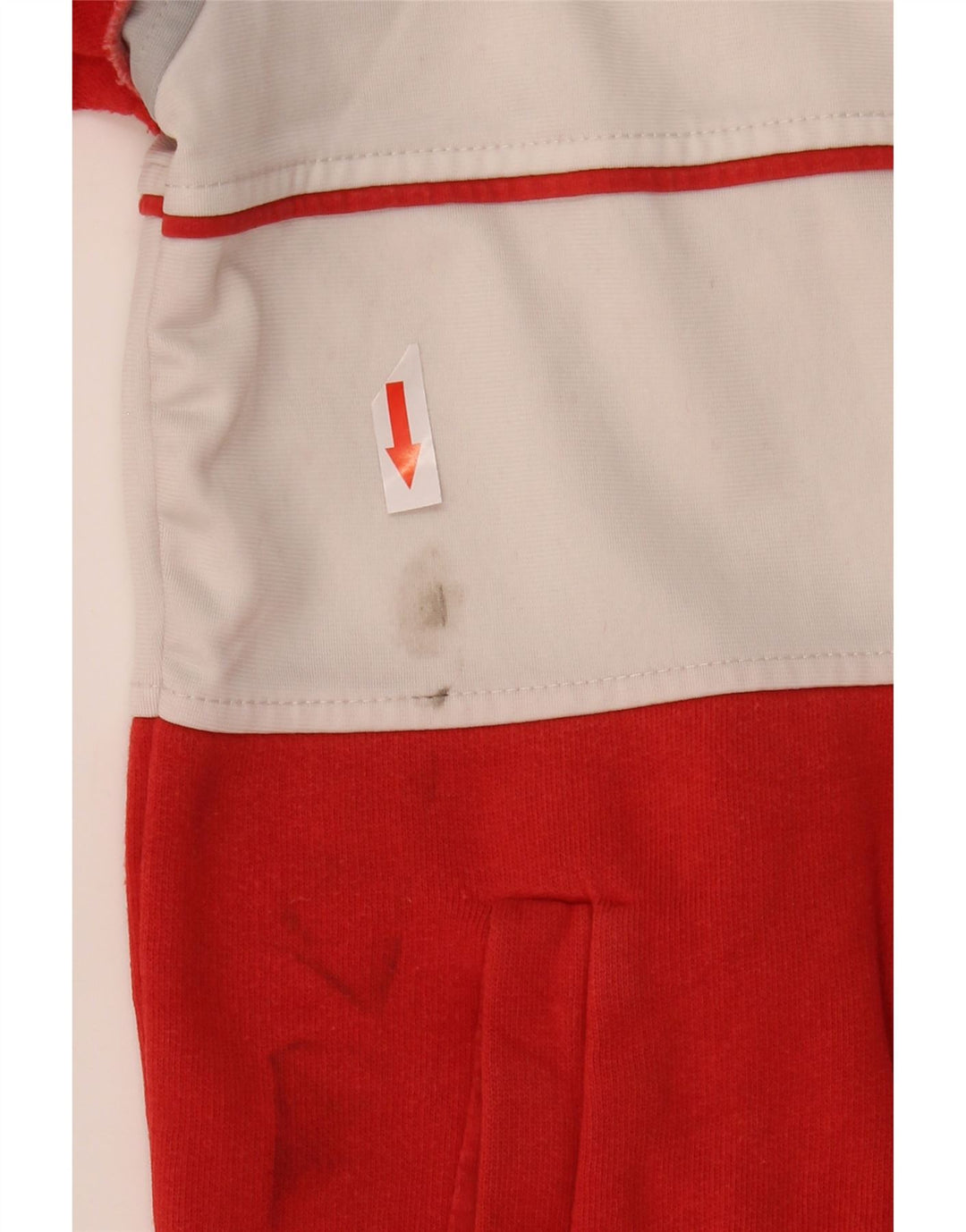 French Connection Dame træningsdragt Top Jacket UK 16 Large Red Colourblock