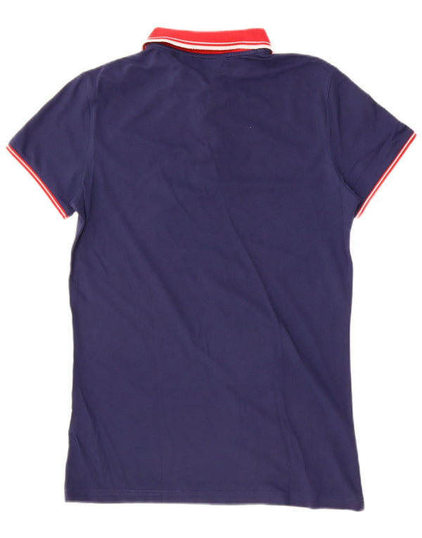 Kappa herre poloshirt Stor marineblå bomuld