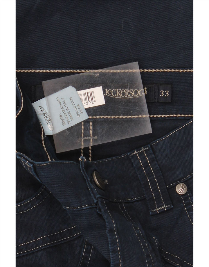 JECKERSON Straight jeans til mænd W33 L34 blå bomuld