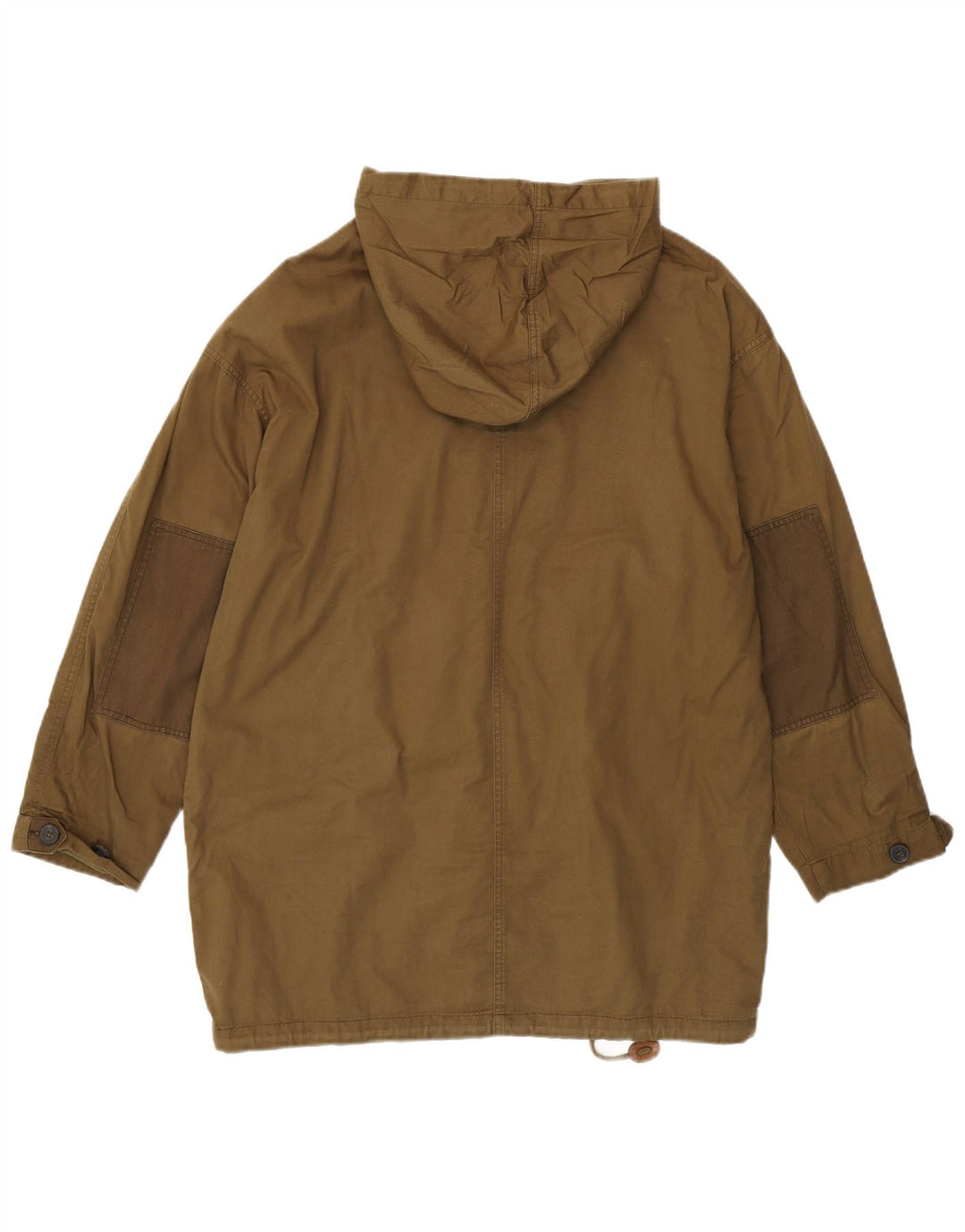 JACK WILLS Dame Oversized Hooded Windbreaker Coat UK 12 Medium Khaki