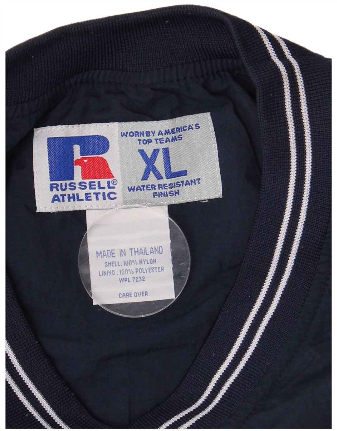Russell Athletic Herre Pullover Træningsdragt Topjakke XL Navy Blue Nylon