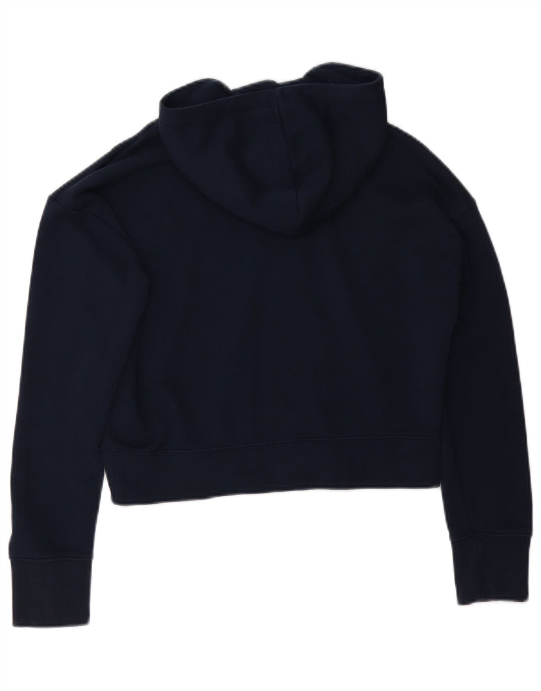 NIKE Girls Crop Standard Fit hættetrøjetrøje 13-14 år XL Marineblå