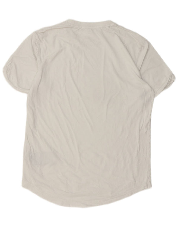 Calvin Klein Jeans Herre T-Shirt Top Medium Hvid Bomuld