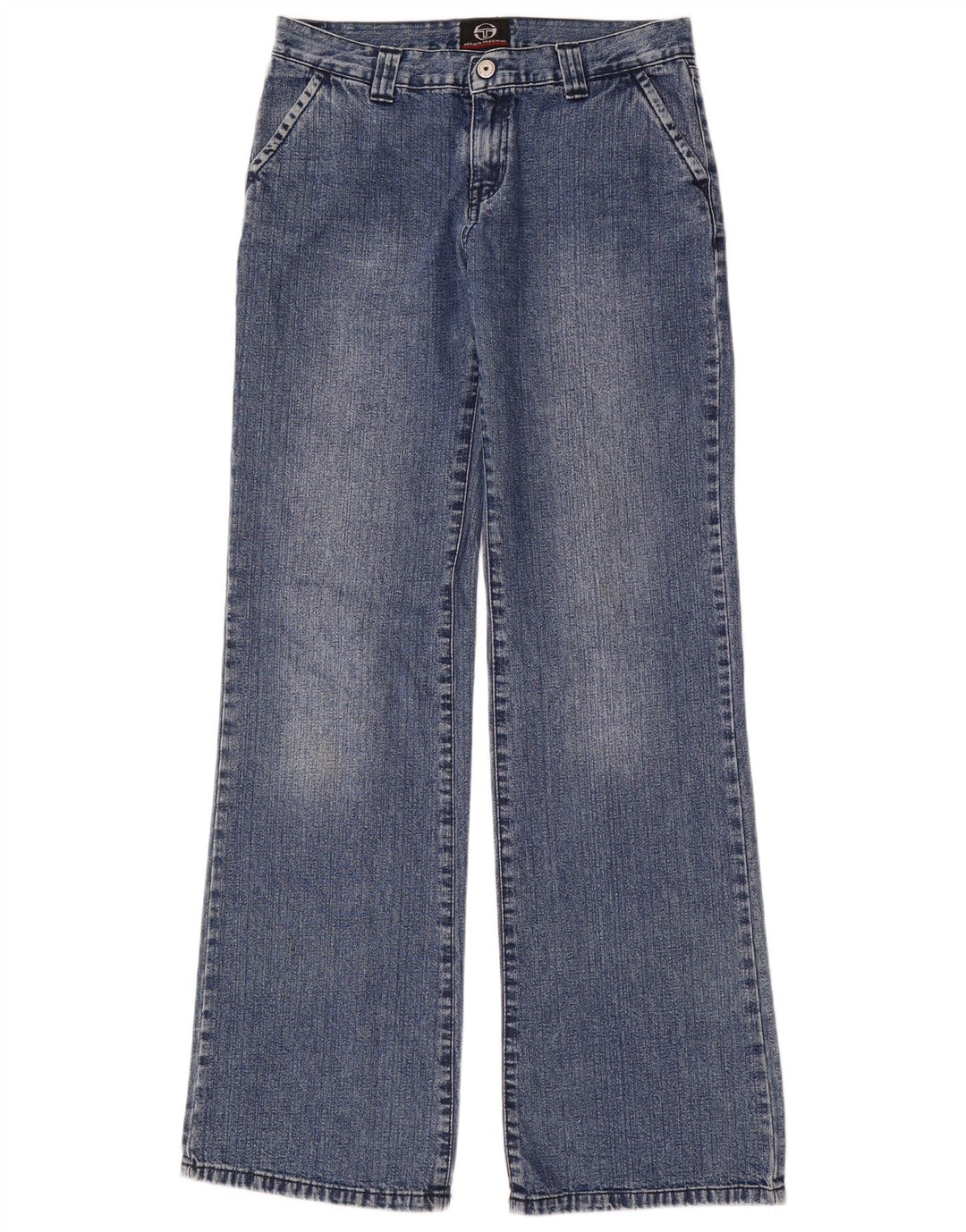 Sergio Tacchini Dame Bootcut Jeans W29 L35 Blå Bomuld