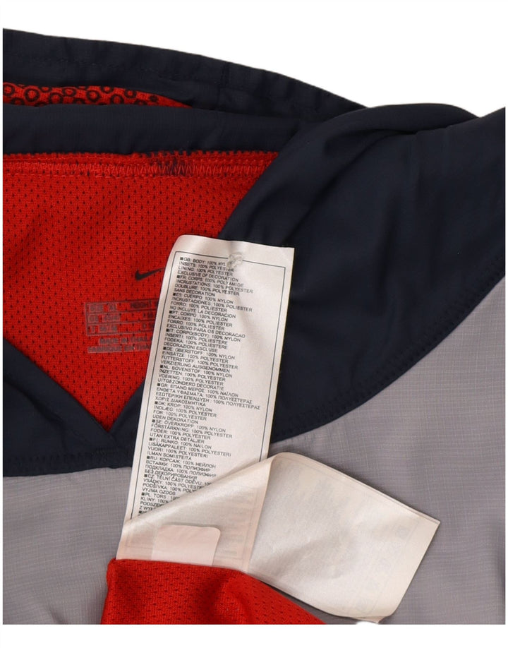 Nike Herre Hættevest Top XL Grå Colourblock Nylon