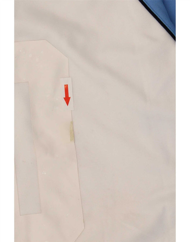 Asics Herre grafisk T-shirt Top Medium Blue Colourblock Polyester