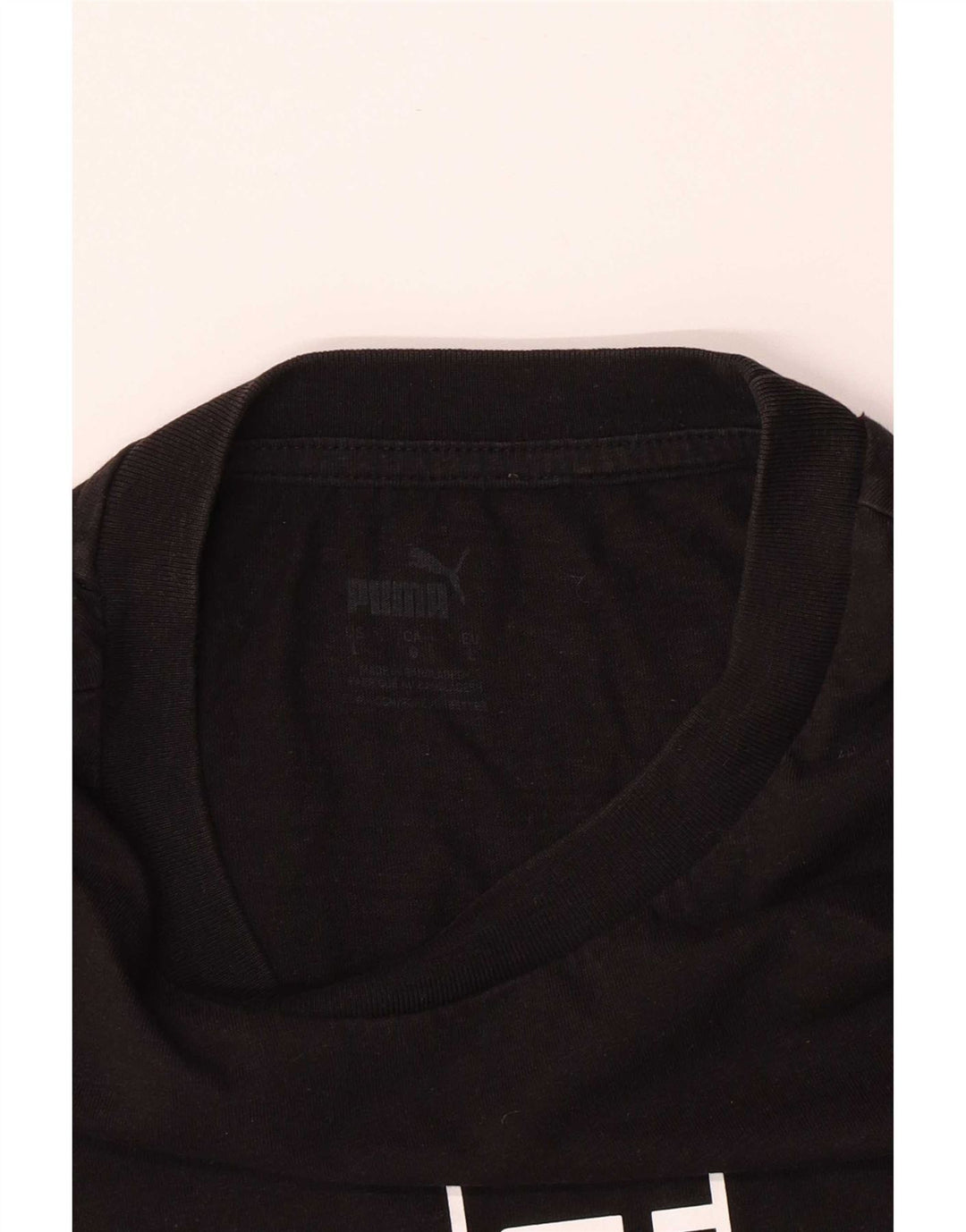 Puma Herre Grafisk T-Shirt Top Stor Sort
