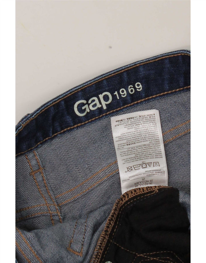 Gap Dame Bootcut Jeans W26 L30 Blå Bomuld