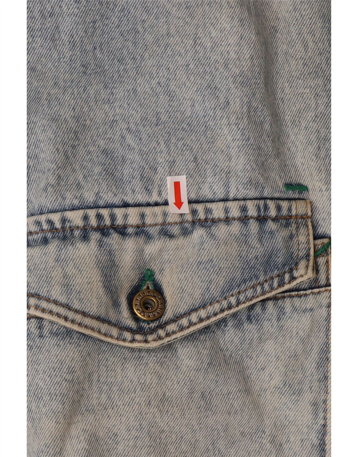 CARRERA Drenge Sherpa Denimjakke 11-12 År Blå Bomuld