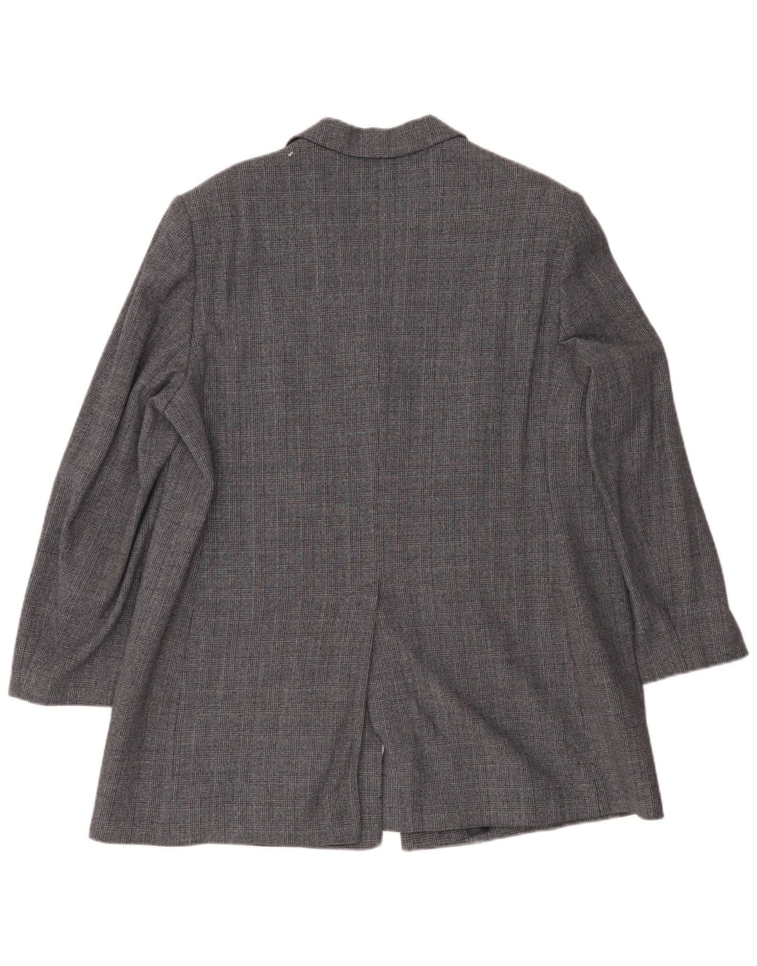 ELENA MIRO Dame 3-knaps blazerjakke UK 22 2XL Marineblå Hundstød
