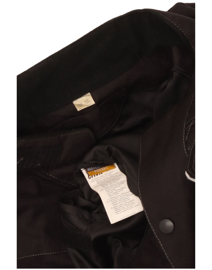 Crivit Herre Racer Jakke UK 40 Stor Sort Polyamid