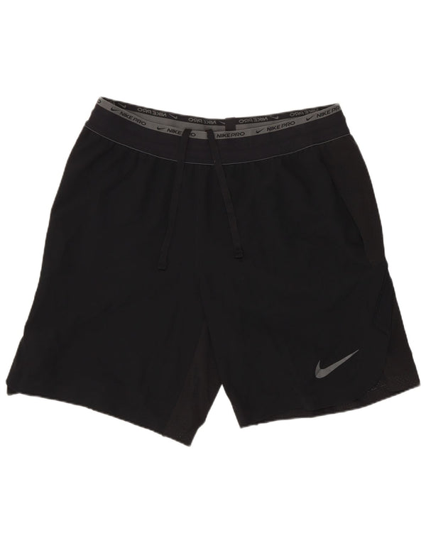 Nike Herre Dri Fit Graphic Regular Sports Shorts Medium W30 Black Sports
