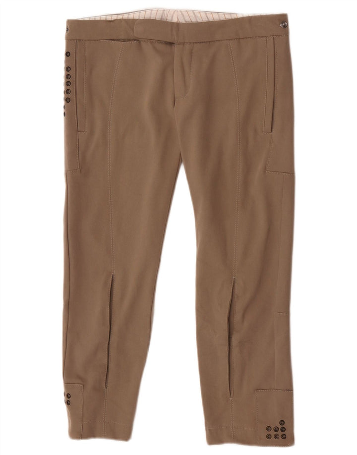 Dondup Dame Capri Bukser W27 L22 Beige Bomuld