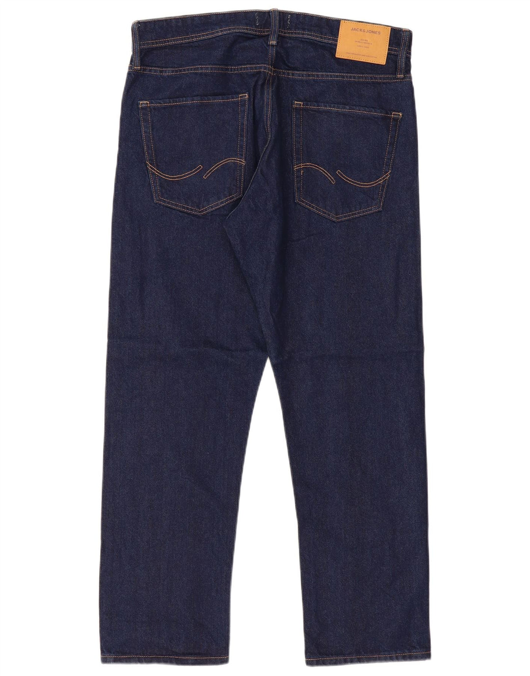 Jack & Jones Straight Jeans til mænd W34 L30 Marineblå bomuld